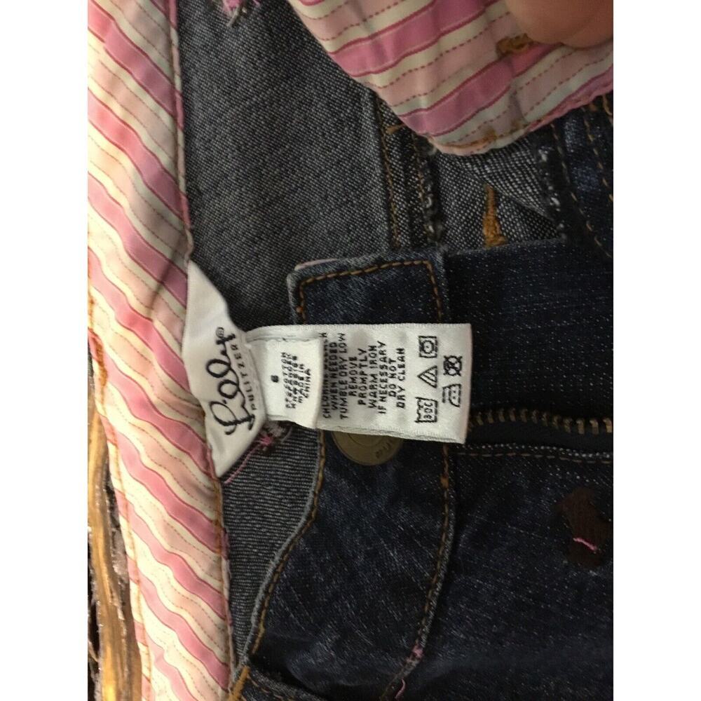 Lilly Pulitzer Scottie Dog Embroidered Dark Wash Denim‎ Jeans Womens Size 6